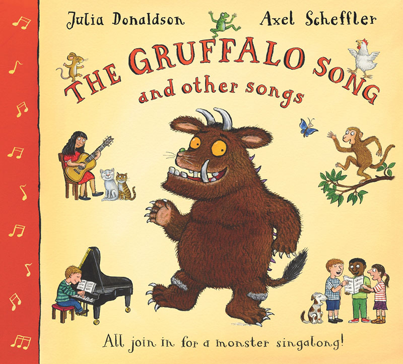 The Gruffalo Song and Other Songs Book and CD Pack - Jacket