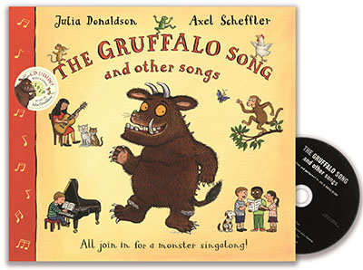 The Gruffalo Song and Other Songs Book and CD Pack - Jacket