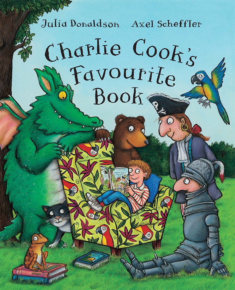 Charlie Cook's Favourite Book Big Book - Jacket