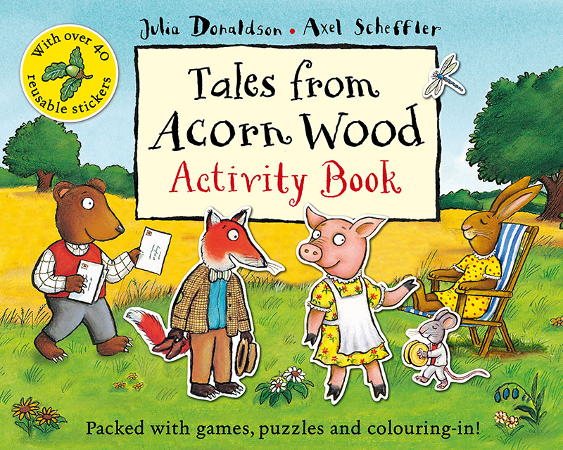 Tales From Acorn Wood Activity Book - Jacket