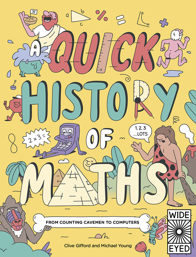 A Quick History of Maths - Jacket