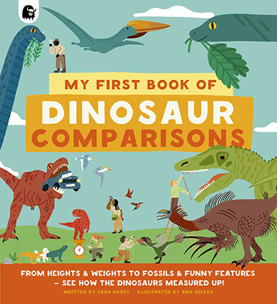 My First Book of Dinosaur Comparisons - Jacket