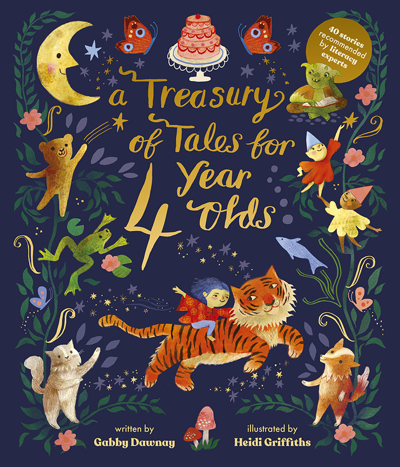 A Treasury of Tales for Four-Year-Olds - Jacket