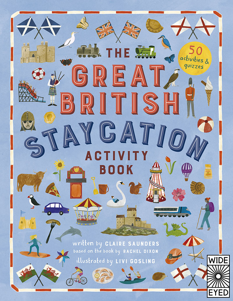 The Great British Staycation Activity Book - Jacket