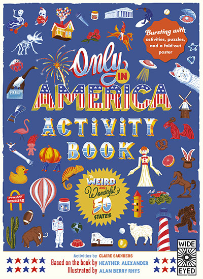 Only in America Activity Book - Jacket