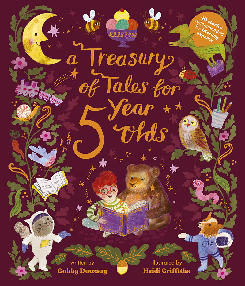 A Treasury of Tales for Five-Year-Olds - Jacket