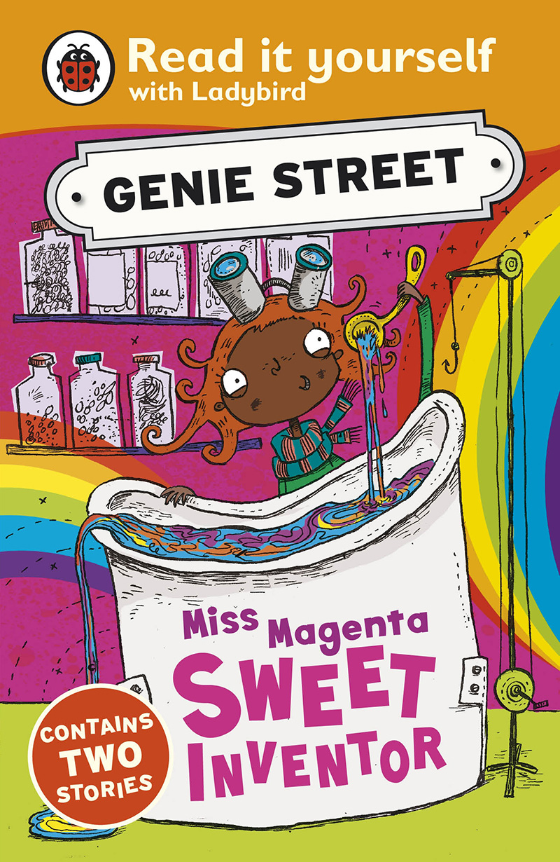 Miss Magenta, Sweet Inventor: Genie Street: Ladybird Read it yourself - Jacket
