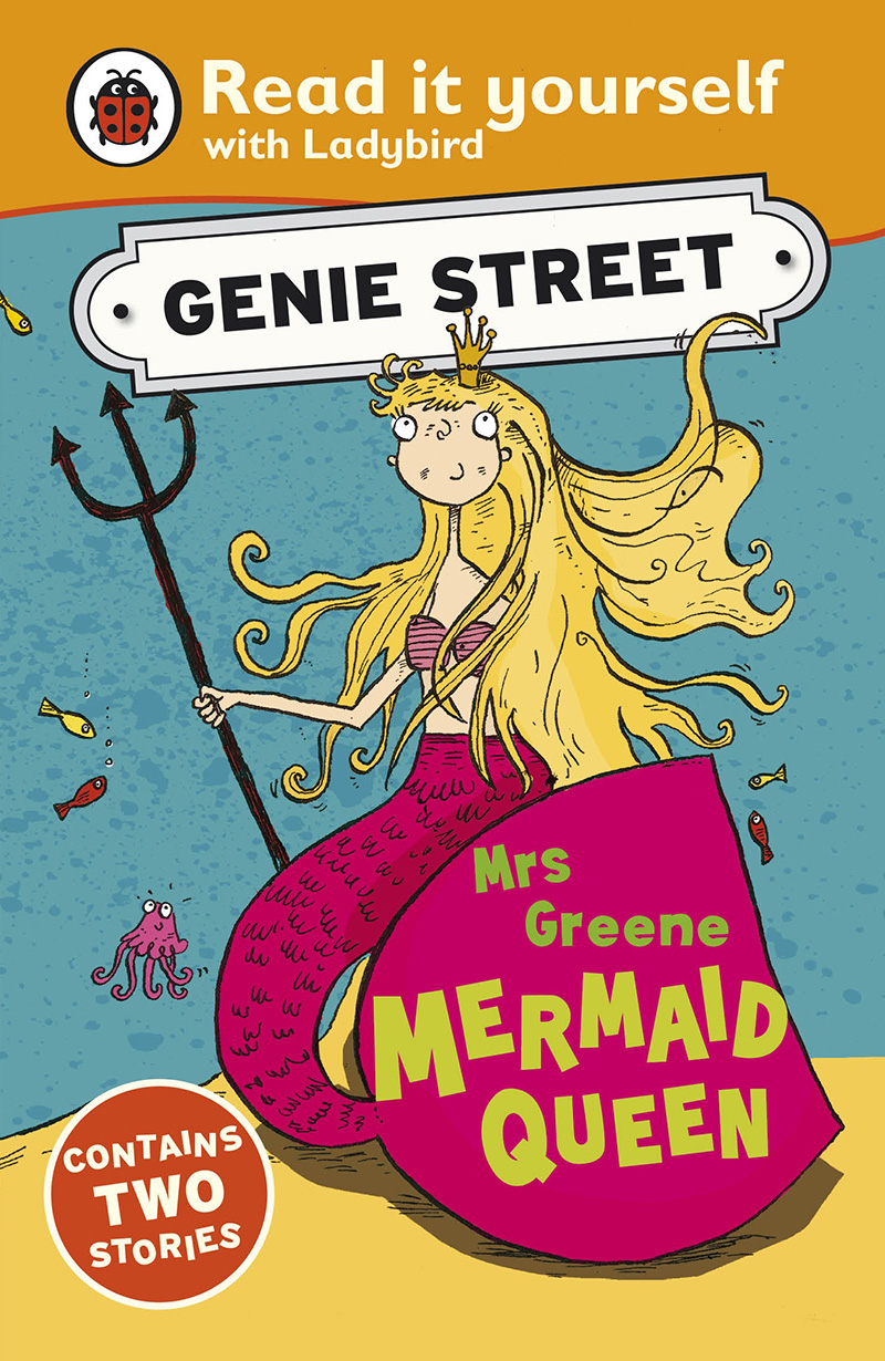 Mrs Greene, Mermaid Queen: Genie Street: Ladybird Read it yourself - Jacket