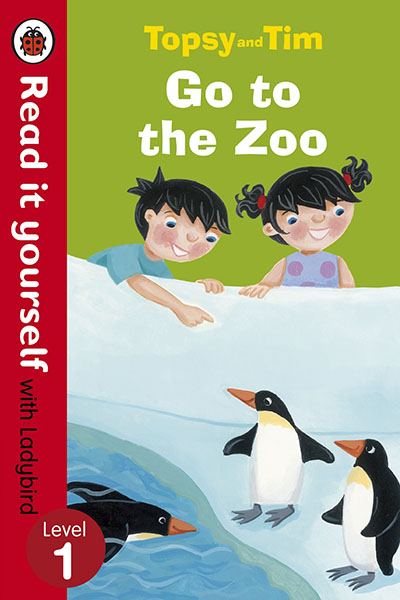 Topsy and Tim: Go to the Zoo - Read it yourself with Ladybird - Jacket