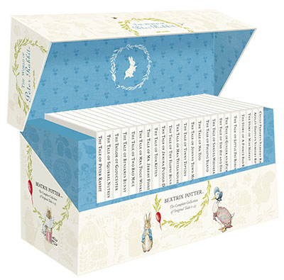 The World of Peter Rabbit - The Complete Collection of Original Tales 1-23 White Jackets - Jacket