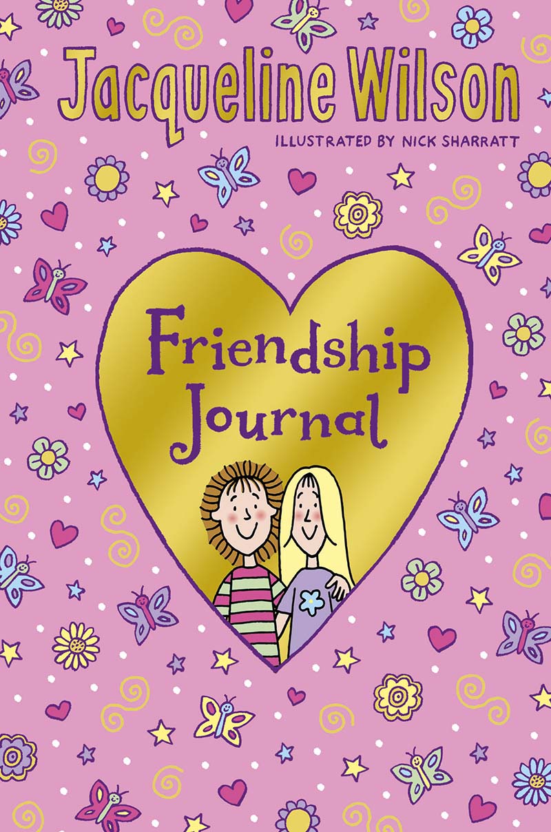 Jacqueline Wilson Friendship Journal - Jacket