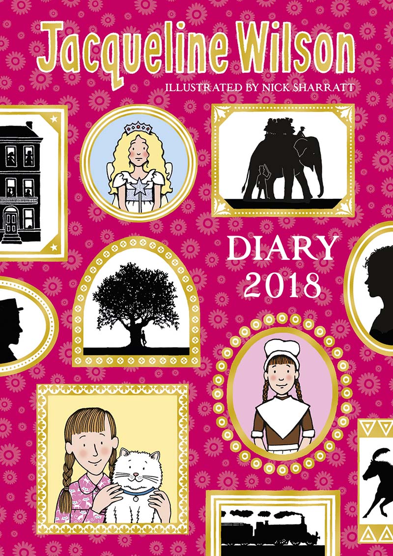 The Jacqueline Wilson Diary 2018 - Jacket
