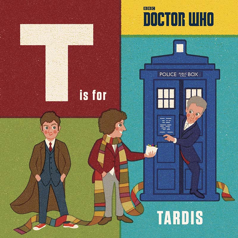 Doctor Who: T is for TARDIS - Jacket