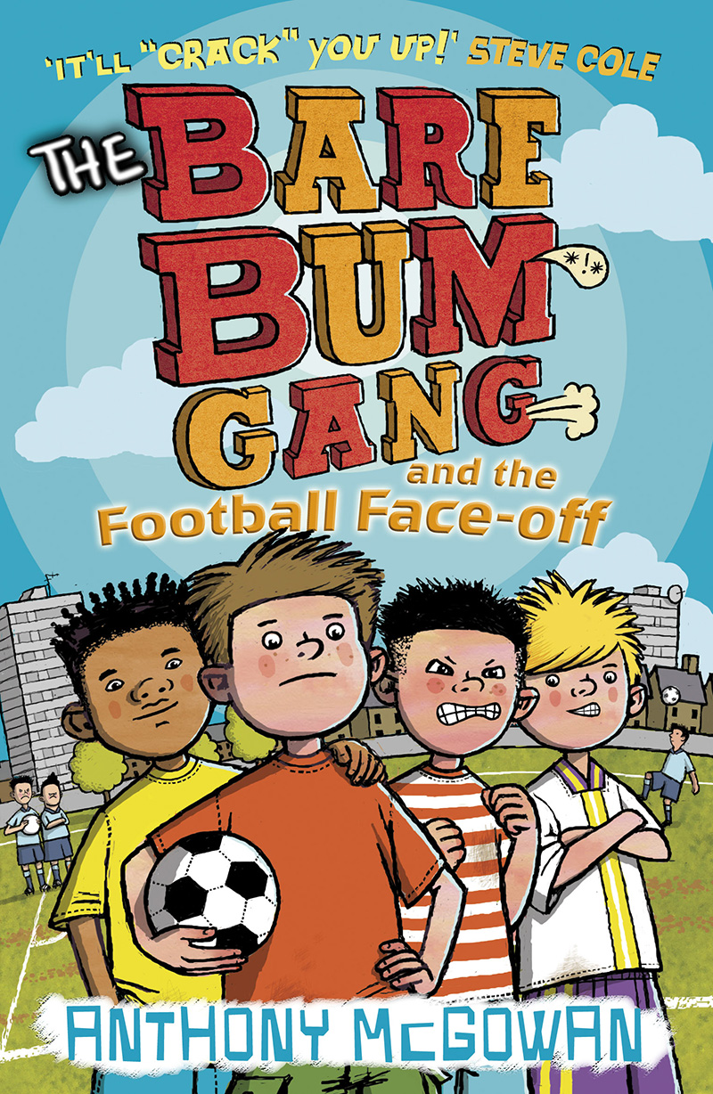 The Bare Bum Gang and the Football Face-Off - Jacket