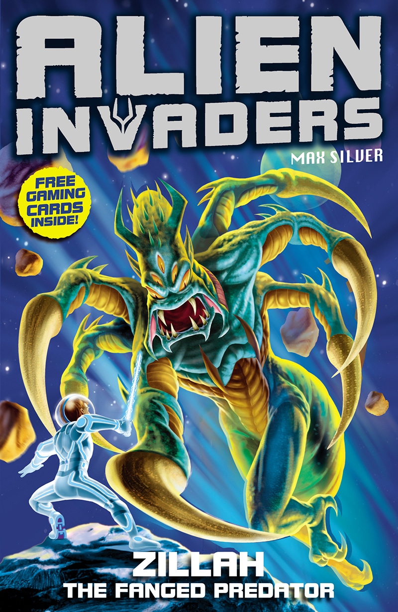 Alien Invaders 3: Zillah - The Fanged Predator - Jacket