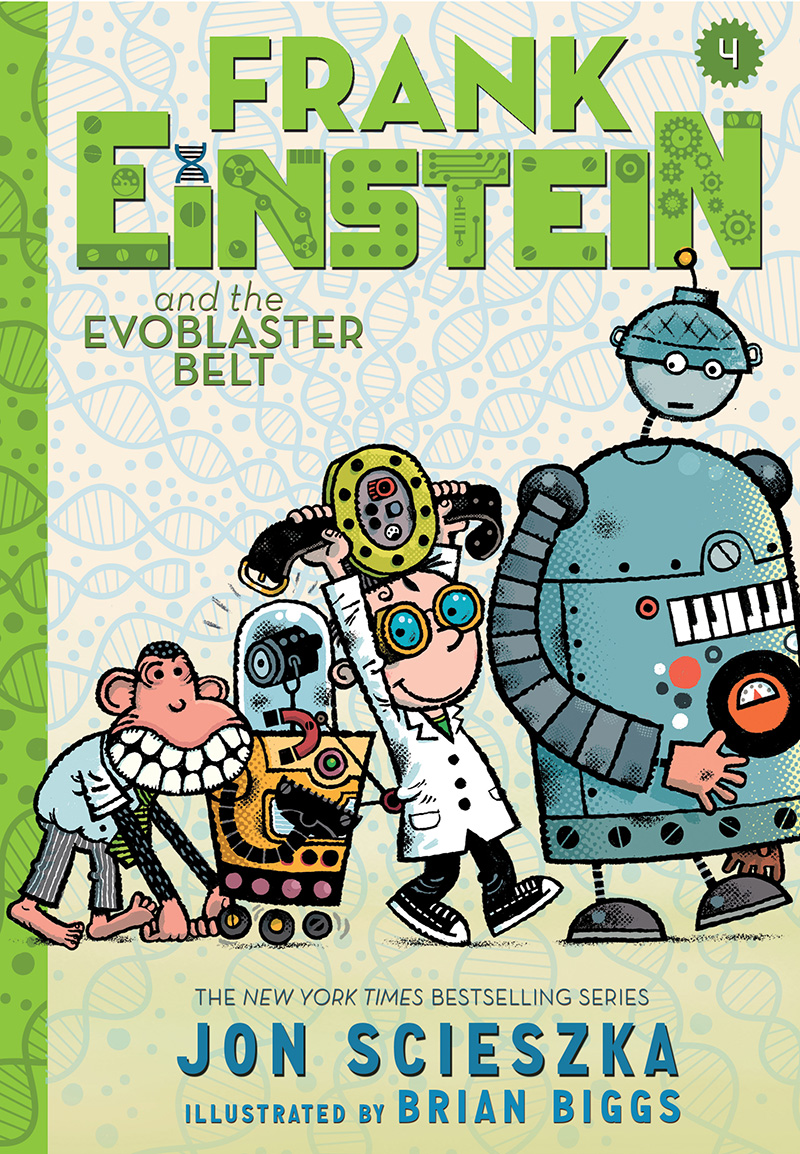 Frank Einstein and the EvoBlaster Belt (Frank Einstein series #4) - Jacket