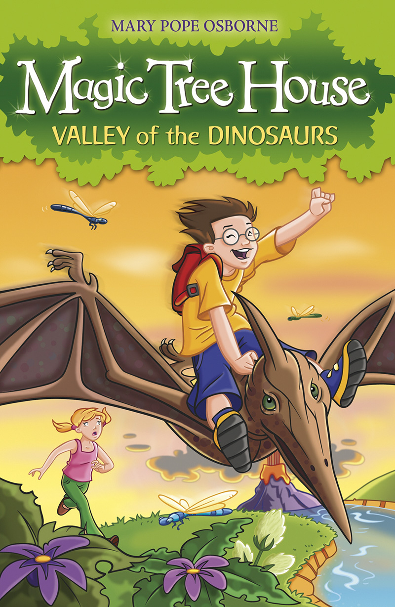 Magic Tree House 1: Valley of the Dinosaurs - Jacket