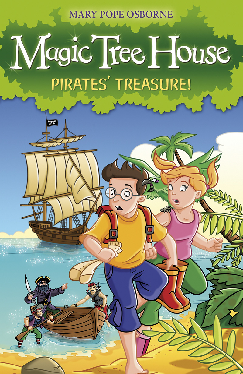 Magic Tree House 4: Pirates' Treasure! - Jacket