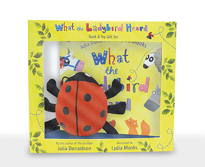 What the Ladybird Heard Book and Plush box set - Jacket