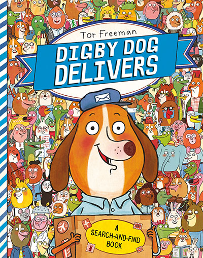Digby Dog Delivers: A Search-and-Find Story - Jacket