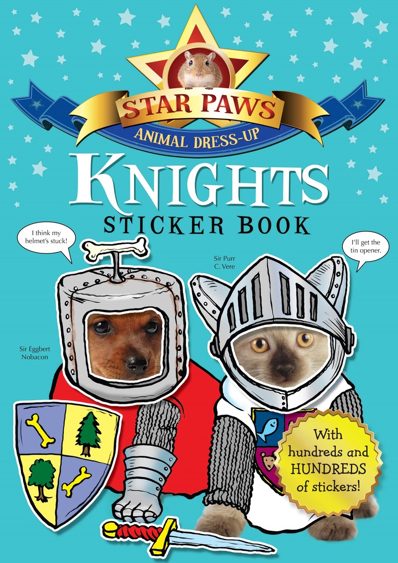 Knights Sticker Book: Star Paws - Jacket