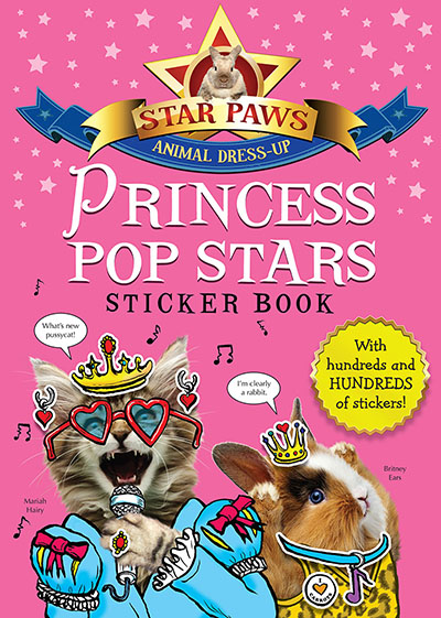 Princess Pop Stars Sticker Book: Star Paws - Jacket