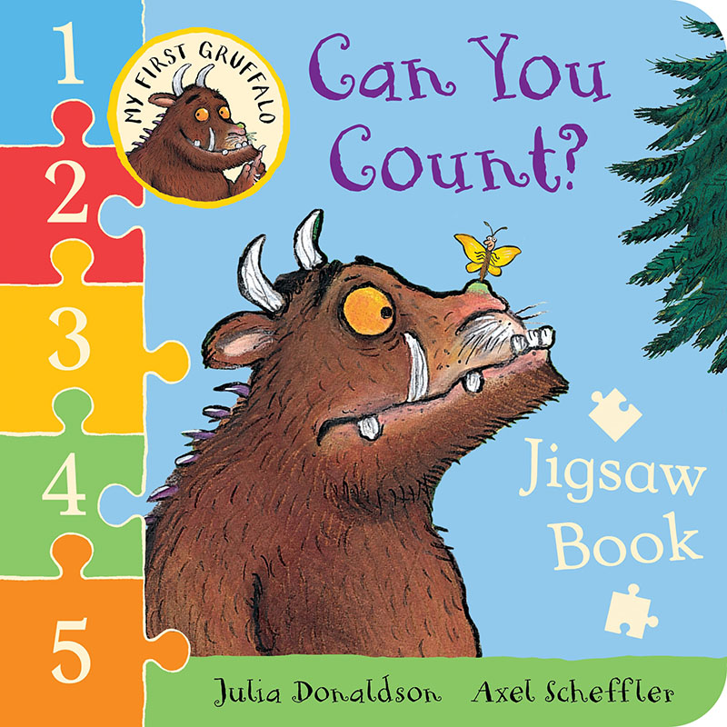My First Gruffalo: Can You Count? Jigsaw book - Jacket
