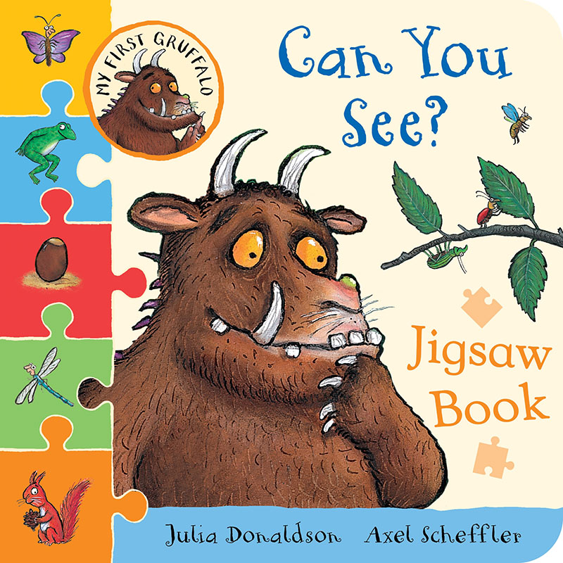My First Gruffalo: Can You See? Jigsaw book - Jacket