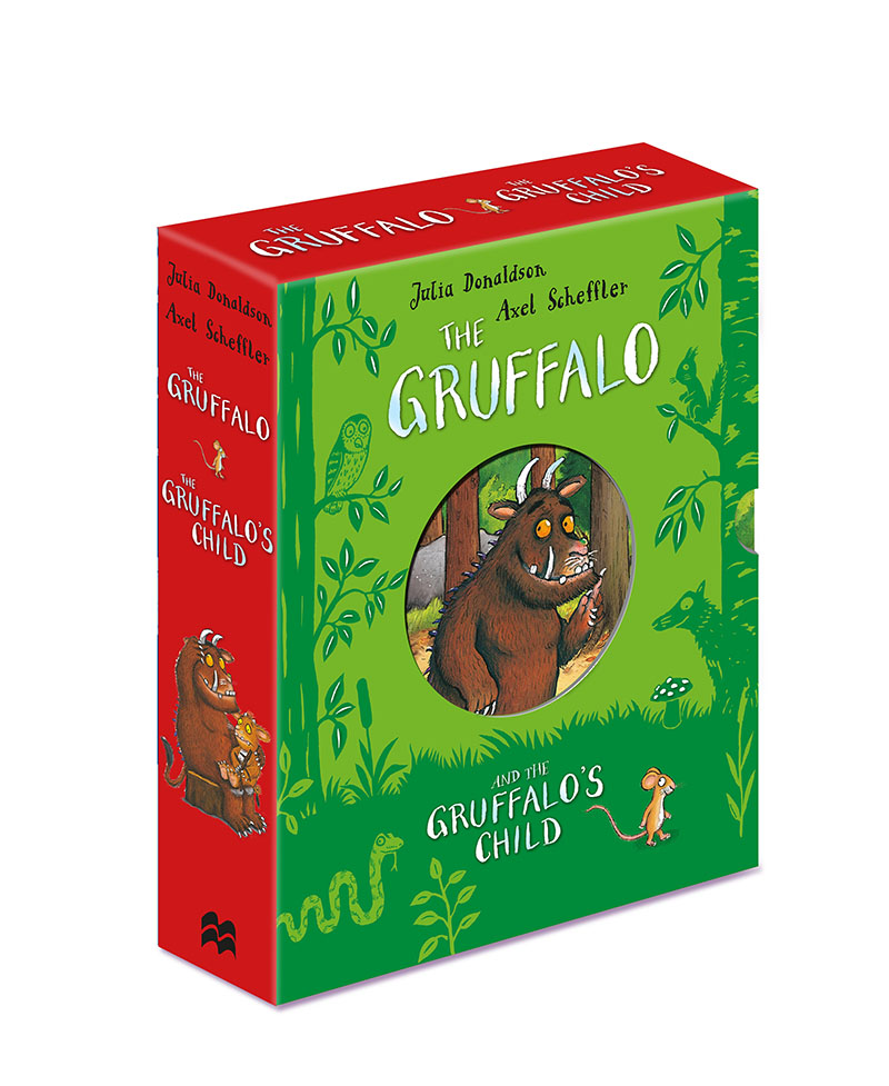 The Gruffalo and the Gruffalo's Child Board Book Gift Slipcase - Jacket