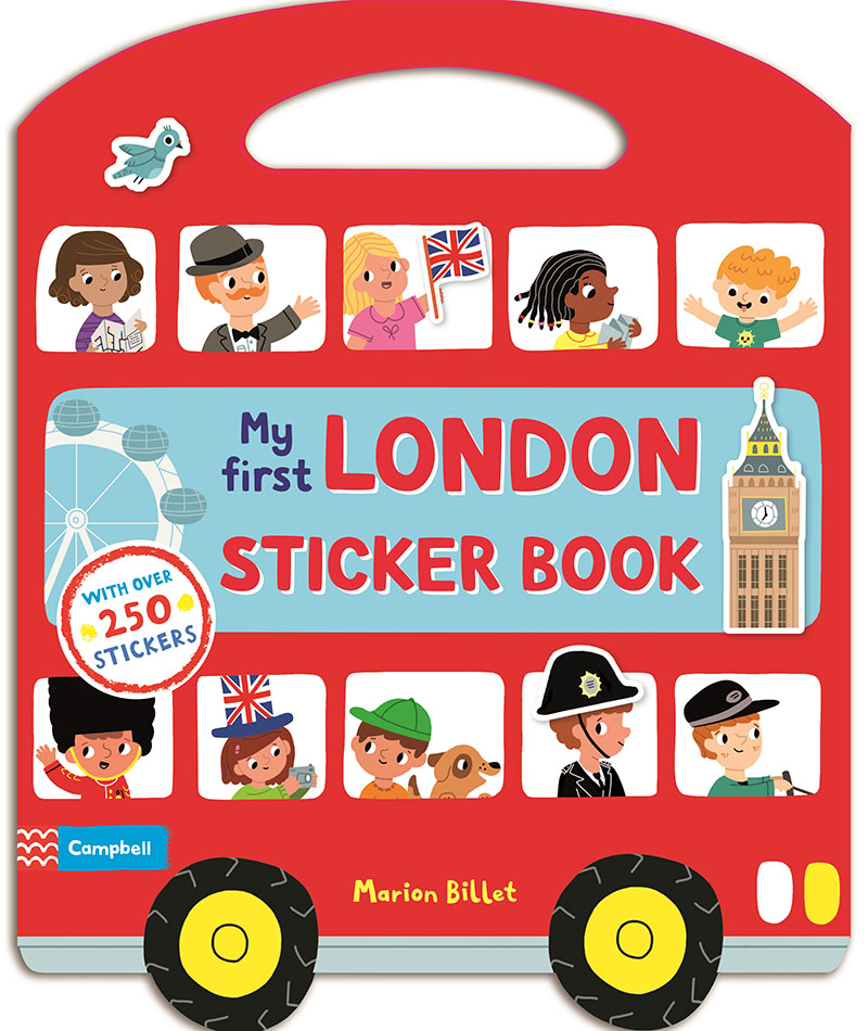 My First London Sticker Book - Jacket