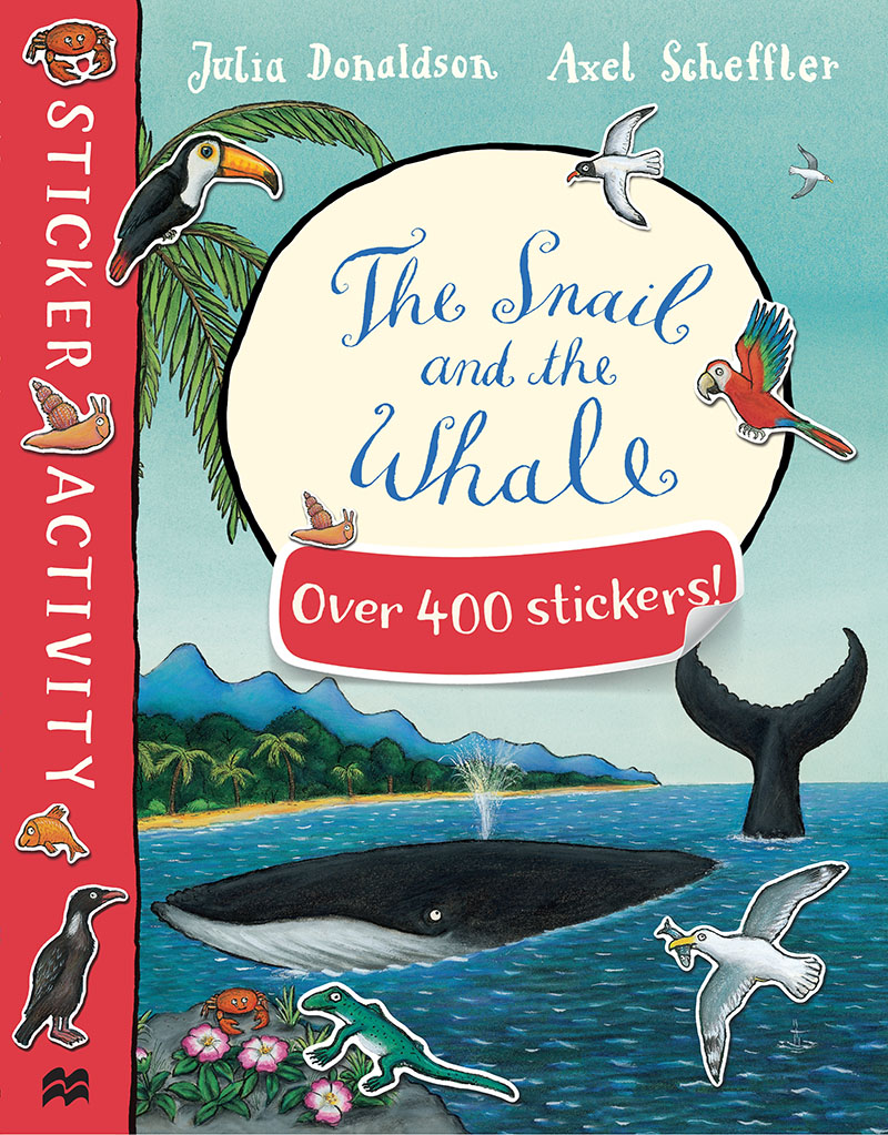 The Snail and the Whale Sticker Book - Jacket