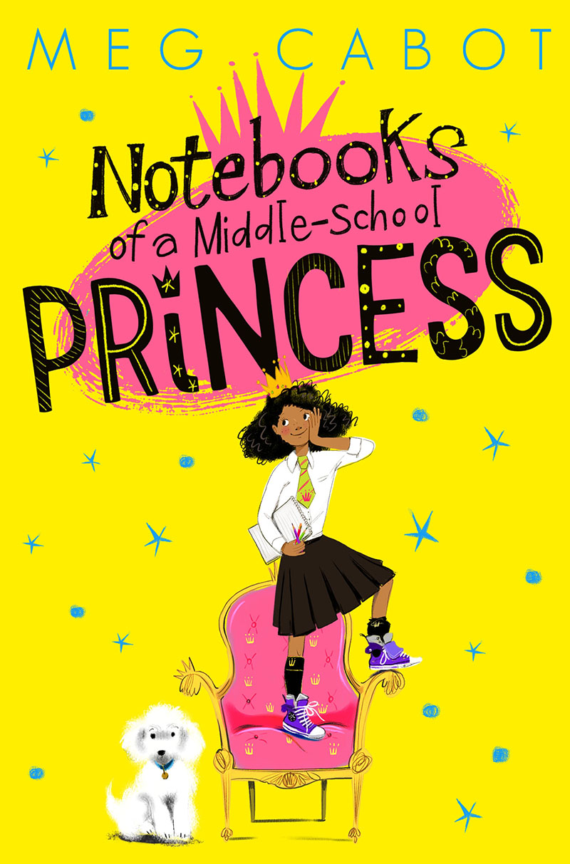 Notebooks of a Middle-School Princess - Jacket
