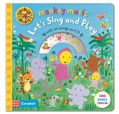 Monkey Music Let's Sing and Play - Jacket