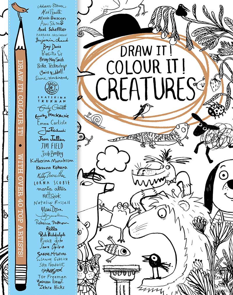 Draw it! Colour it! Creatures - Jacket