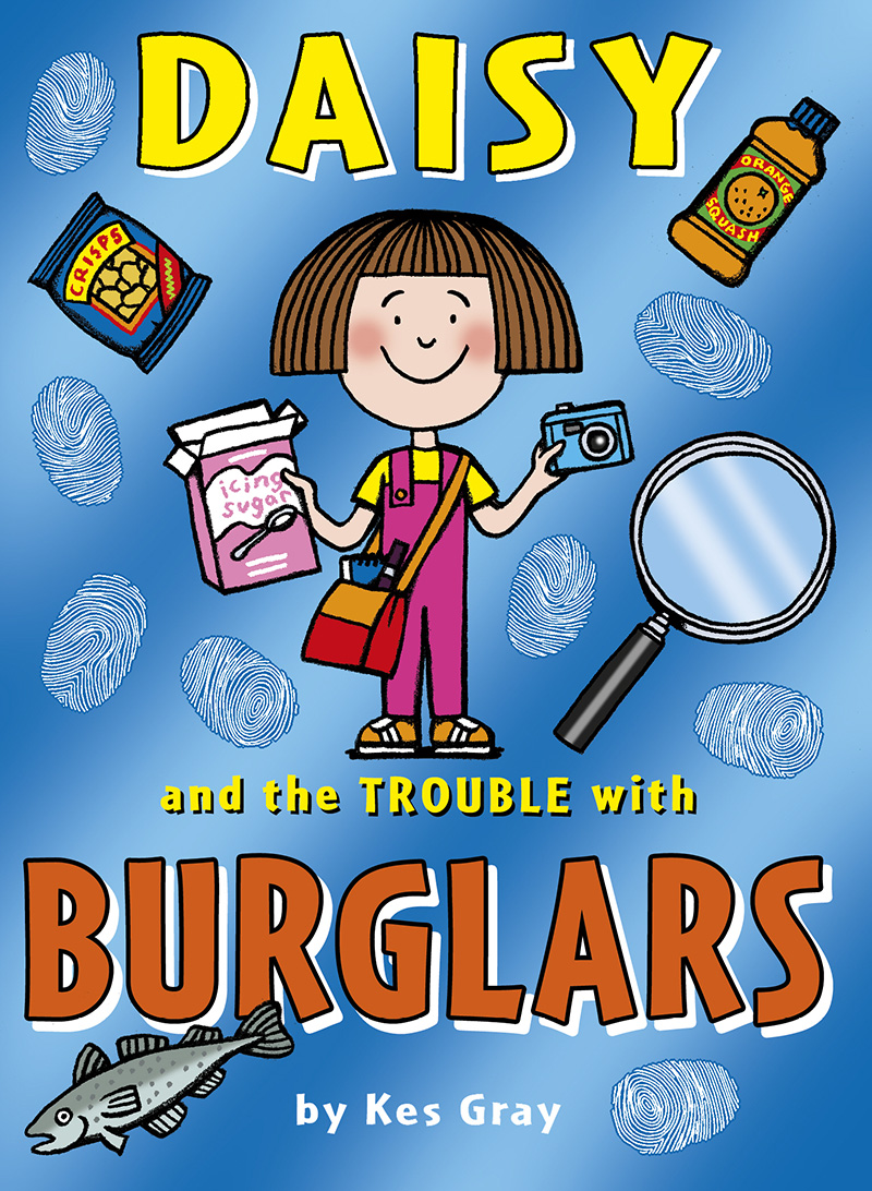 Daisy and the Trouble with Burglars - Jacket