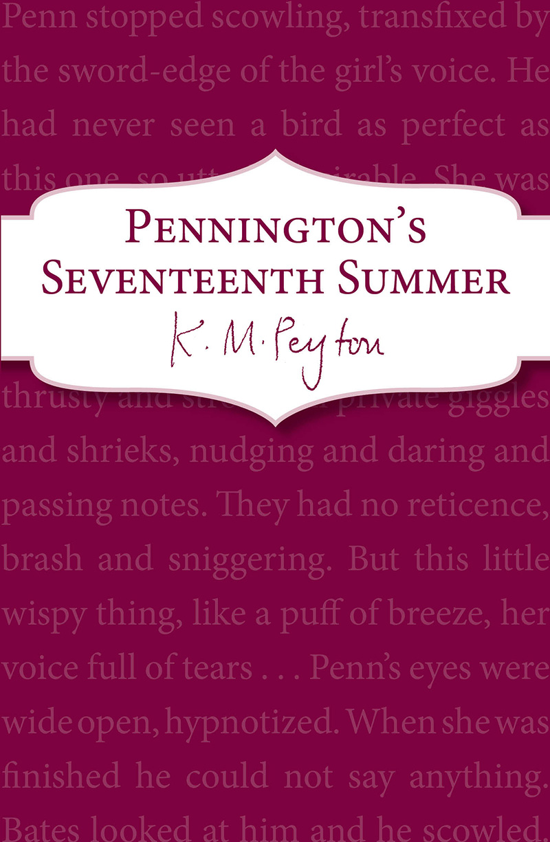 Pennington's Seventeenth Summer - Jacket