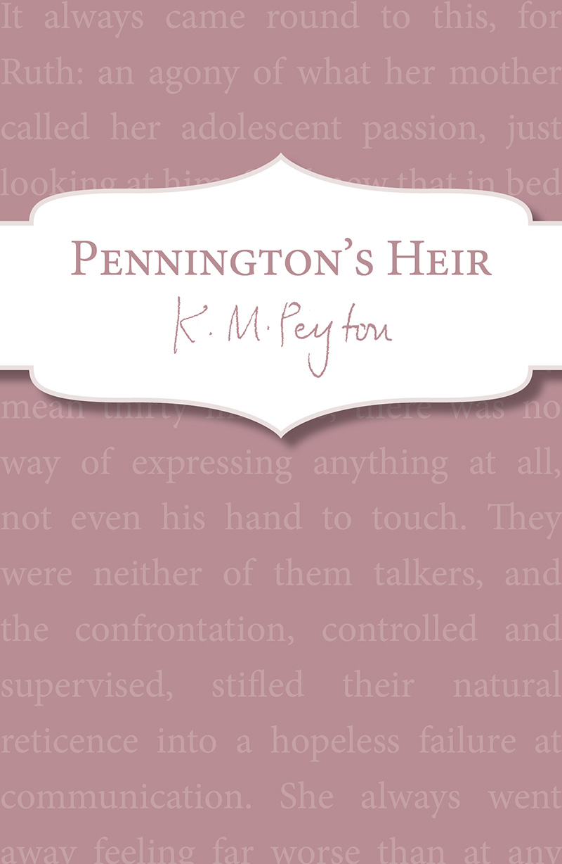 Pennington's Heir - Jacket