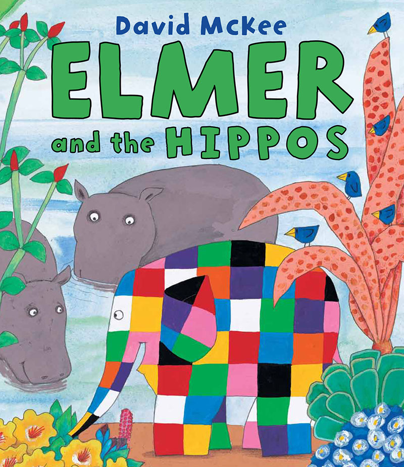 Elmer and the Hippos - Jacket