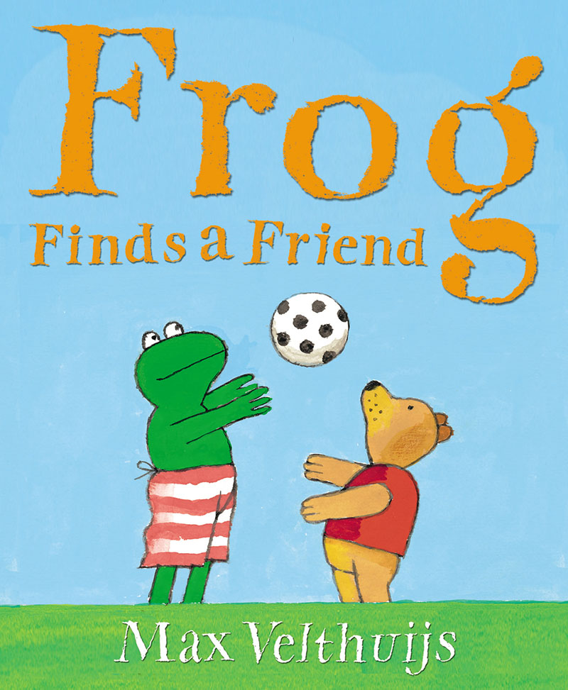 Frog Finds a Friend - Jacket