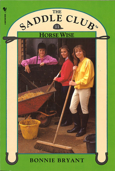 Saddle Club Book 11: Horse Wise - Jacket