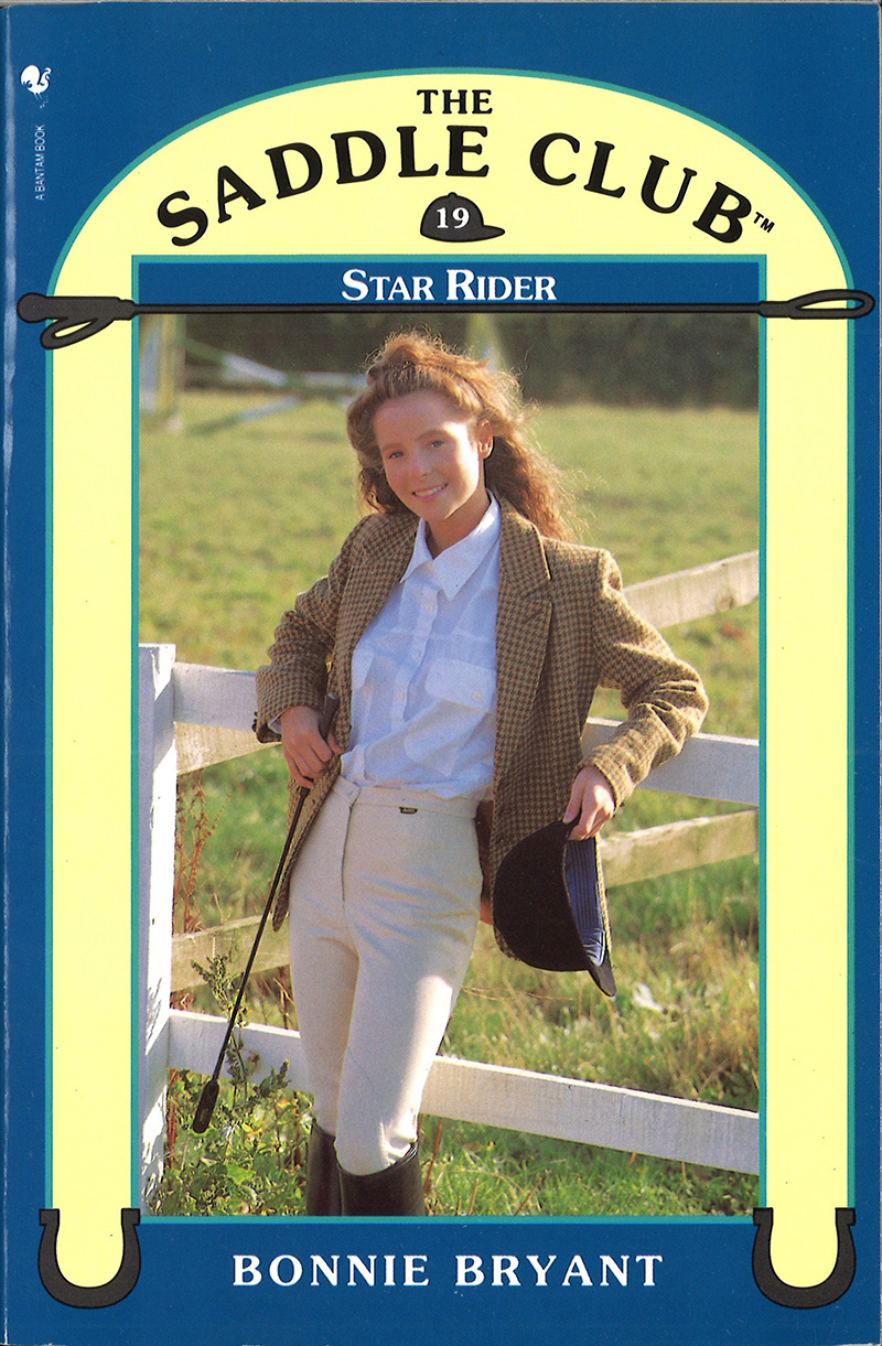 Saddle Club Book 19: Star Rider - Jacket