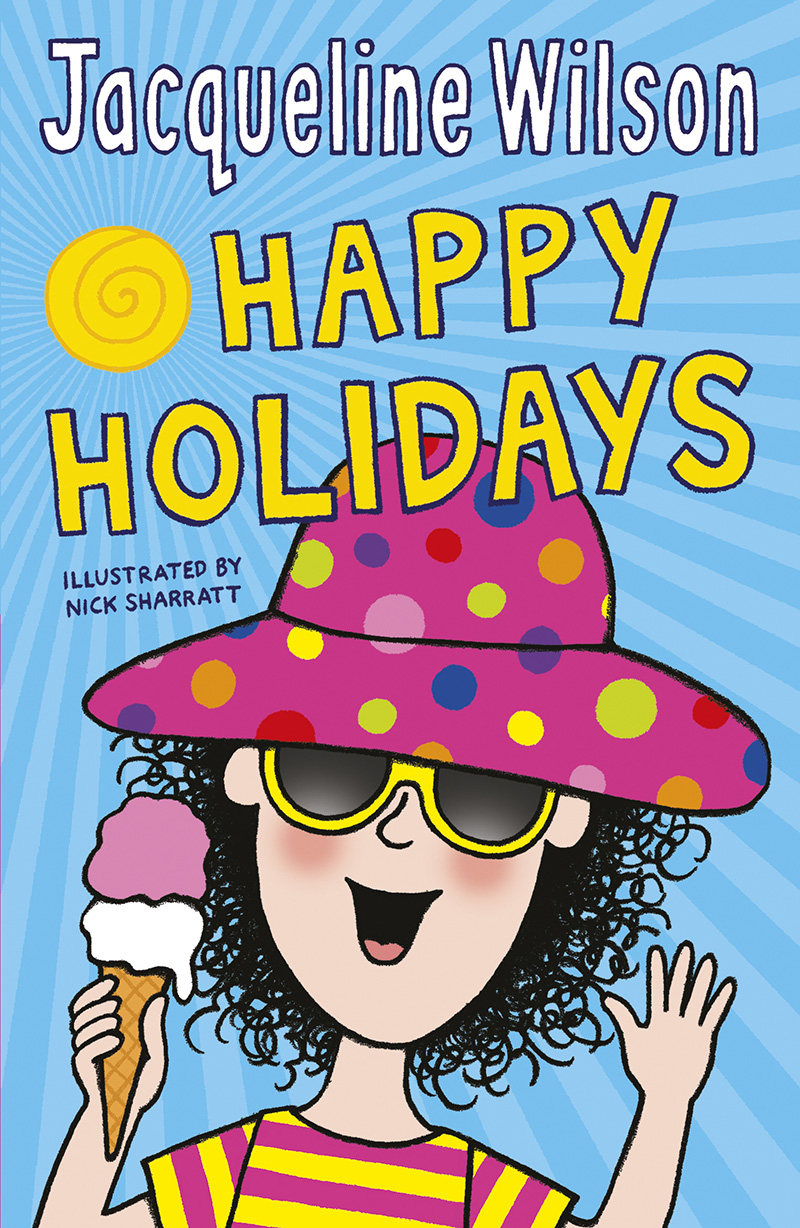 Jacqueline Wilson's Happy Holidays - Jacket