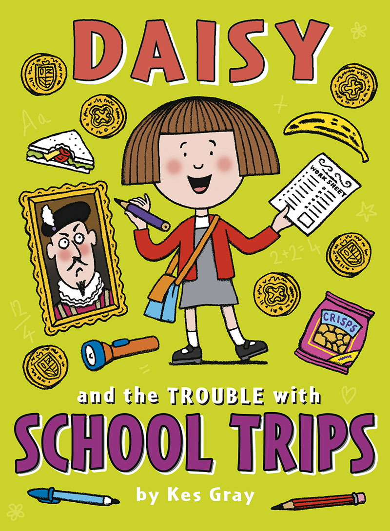 Daisy and the Trouble with School Trips - Jacket