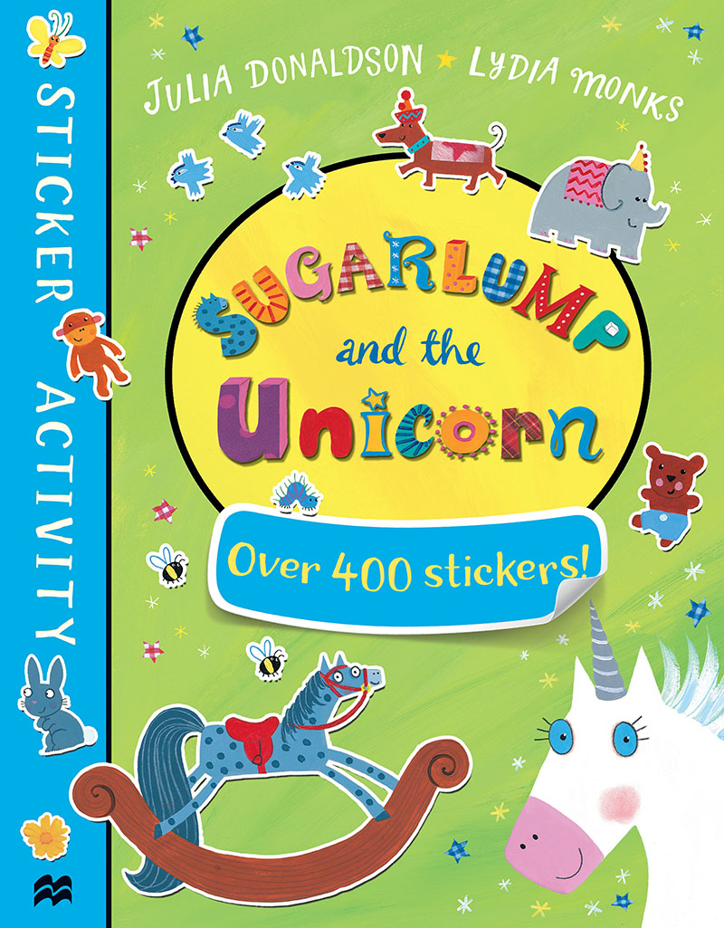 Sugarlump and the Unicorn Sticker Book - Jacket