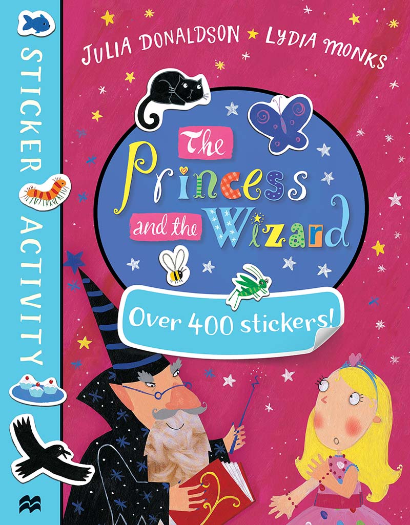 The Princess and the Wizard Sticker Book - Jacket