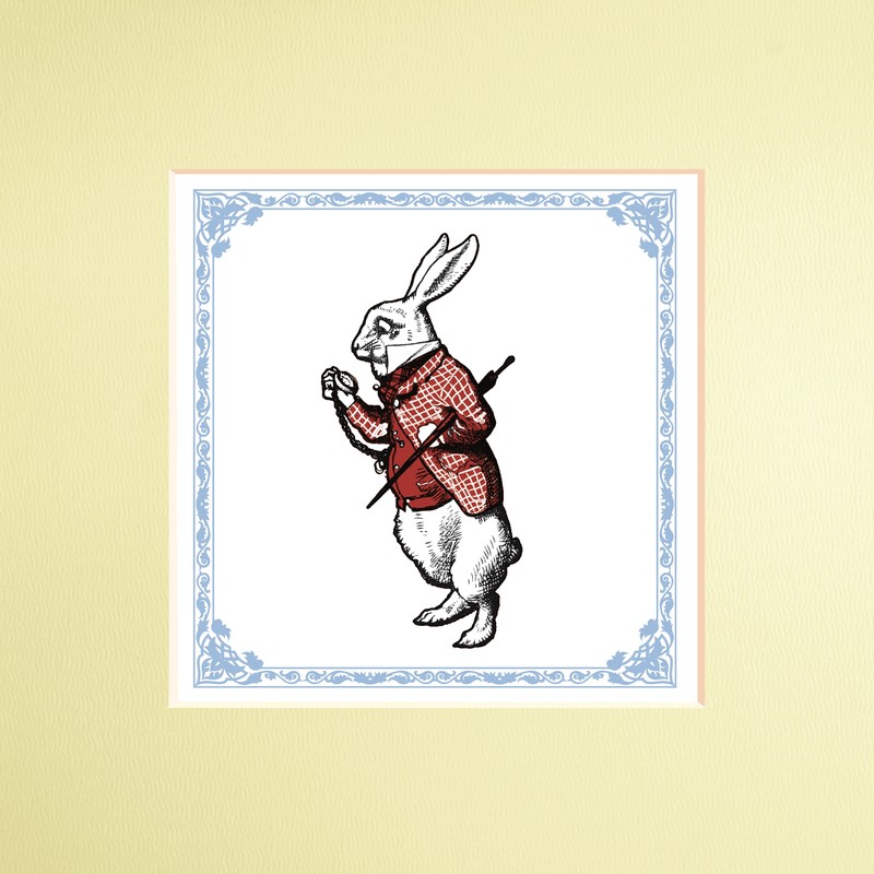 The Macmillan Alice: White Rabbit print - Jacket