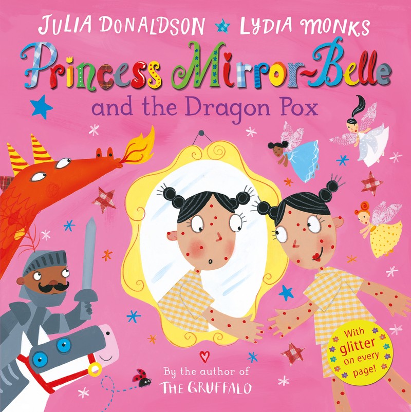 Princess Mirror-Belle and the Dragon Pox - Jacket