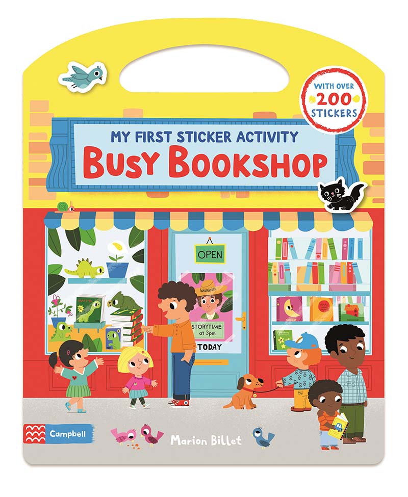 Busy Bookshop: My First Sticker Activity - Jacket