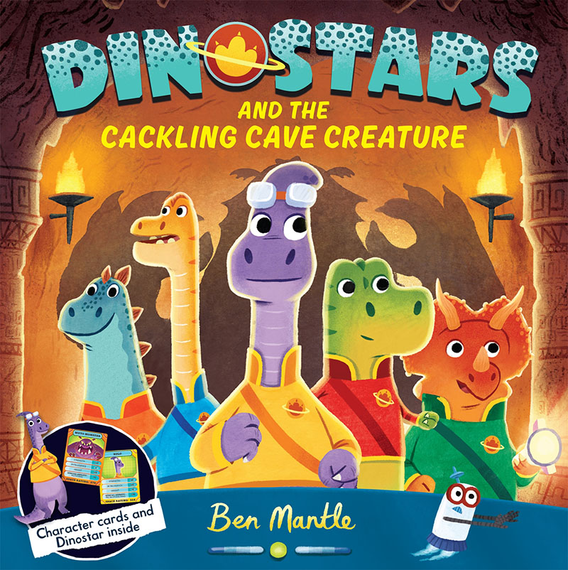 Dinostars and the Cackling Cave Creature - Jacket