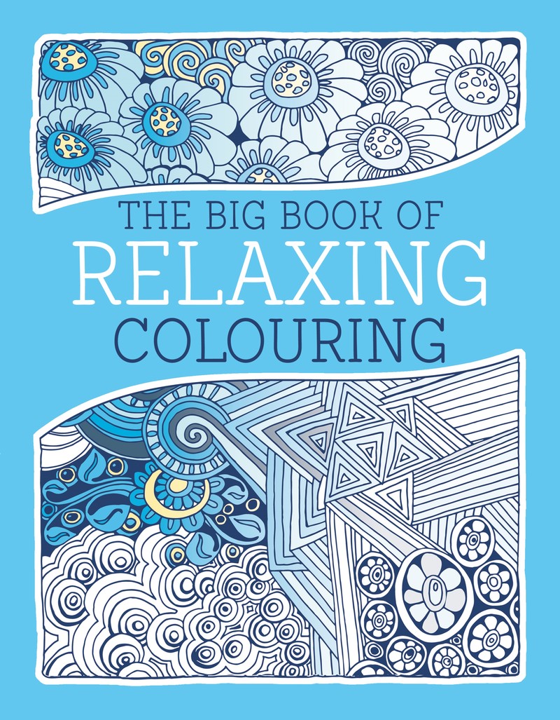 The Big Book of Relaxing Colouring - Jacket